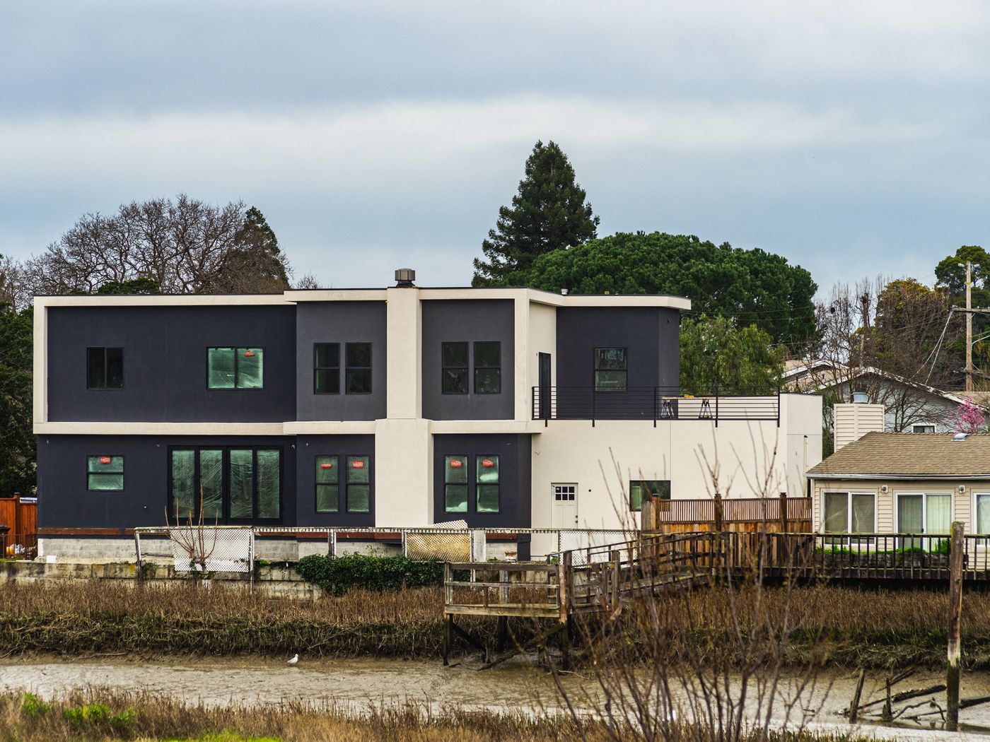A finished home exterior after renovation