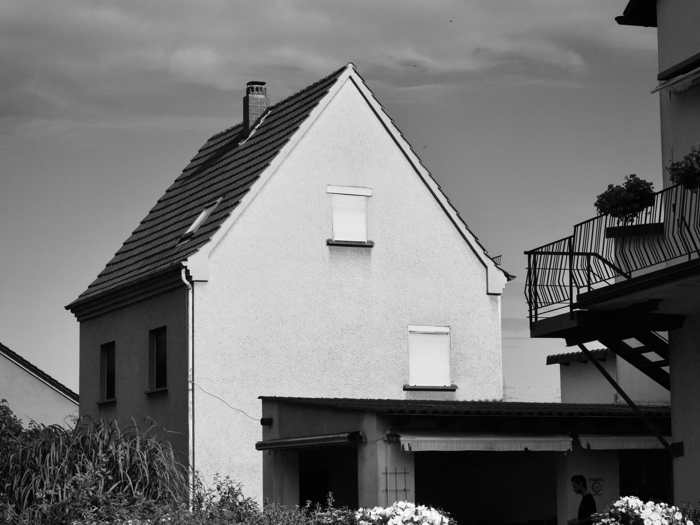A finished home exterior with a new roof